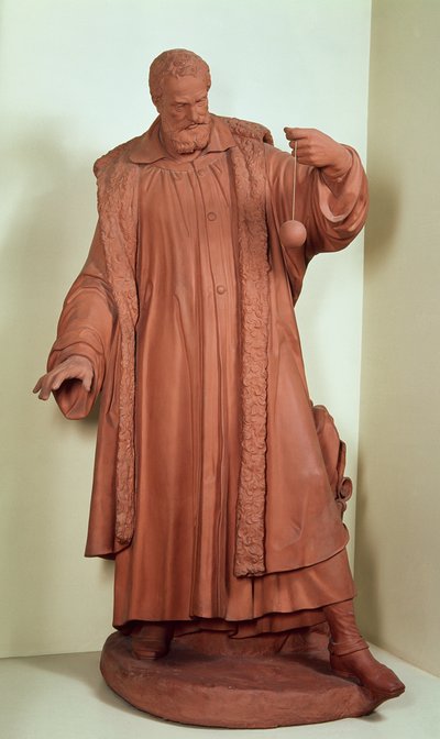 Galileo Galilei (1564–1642) ca. 1630 (terrakotta) av Andreus Boni