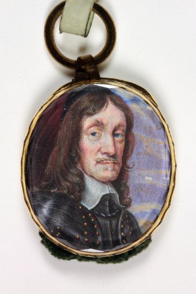 John Holles, 2. jarl av Clare (akvarell på elfenben) av Andrew (after) Plimer