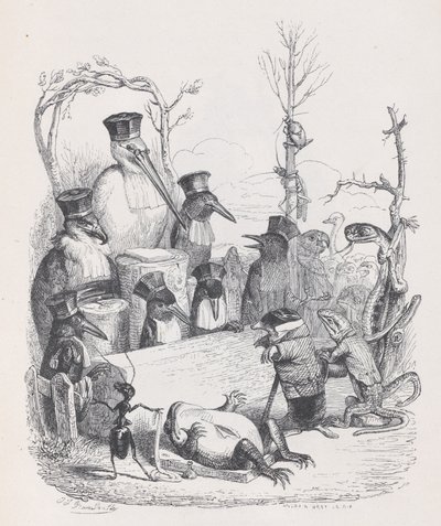 Jo lenger vi går, desto mindre trenger vi inn i det grufulle mysteriet som den uheldige..., ca. 1837-47. av Andrew Best Leloir
