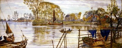 Rostock (akvarell på papir) av Andrew Brown Donaldson