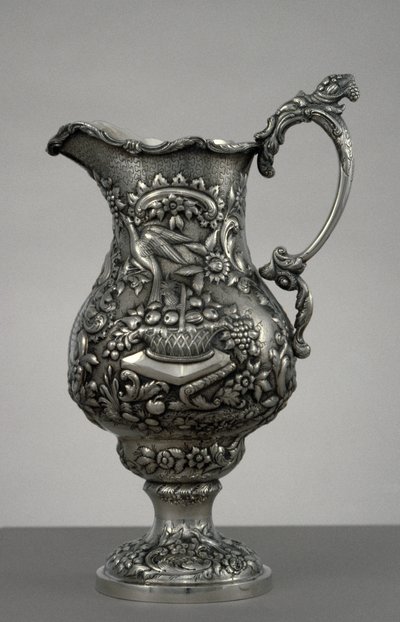 Pitcher, ca. 1853 (sølv) av Andrew Ellicott Warner