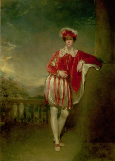 Skuespilleren William Henry West Betty (1791-1874) av Andrew Geddes