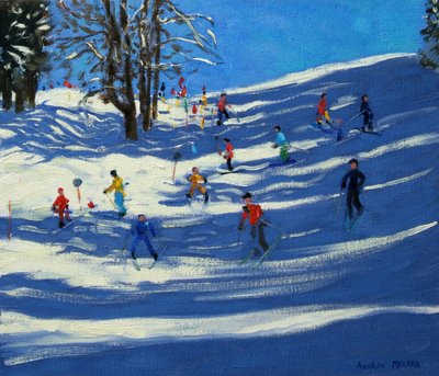 Blå skygger, Morzine av Andrew Macara