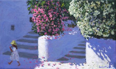 Bougainvillea, Anandas, Milos, greske øyer, 2017, av Andrew Macara