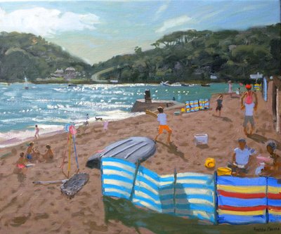 Cricket, 2010 (olje på lerret) av Andrew Macara