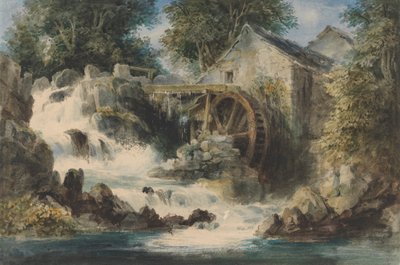 En Overshot Mill av Andrew Nicholl