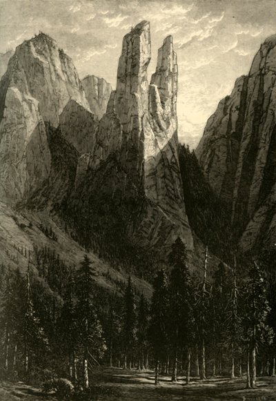 'Cathedral Spires', 1872. av Andrew Varick Stout Anthony