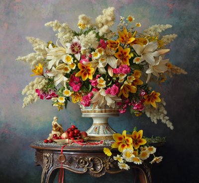 Praktfull blomsterdekorasjon av Andrey Morozov