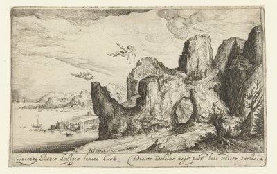 Landskap med Ikaros fall Landskap (serietittel) av Andries Jacobsz. Stock