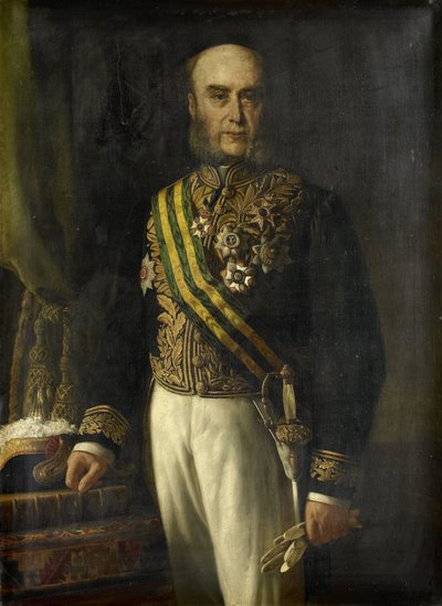 James Loudon (1824-1900). Generalguvernør (1871–75) av Andries van den Berg