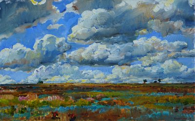 Big Sky-landsbygda av Andrii Kutsachenko