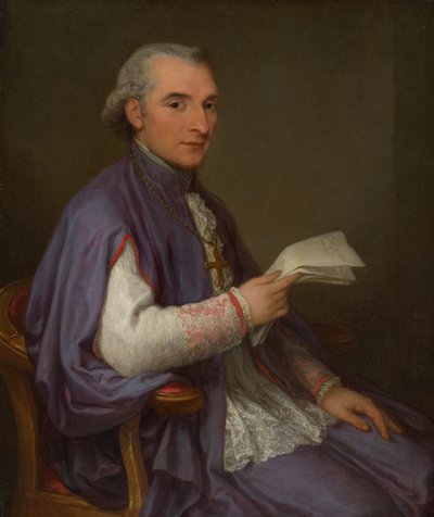Monsignor Giuseppe Spina 1756-1828, 1798. av Angelica Kauffmann