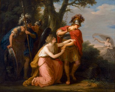 Rinaldo og Armida (olje på lerret) av Angelica Kauffman