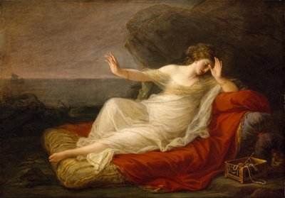 Ariadne forlatt av Thesevs av Angelica Kauffmann