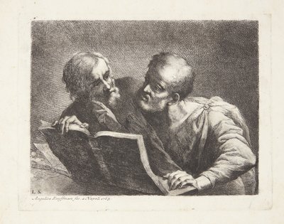 De to gamle elevene av Angelica Kauffmann