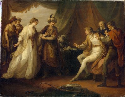 Eleanor gjenoppstår (eller Alienor of Castilla av Angelica Kauffmann