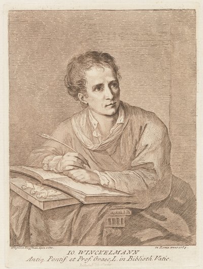 Johann Winckelmann av Angelica Kauffmann
