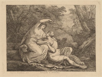 Rinaldo og Armida av Angelica Kauffmann