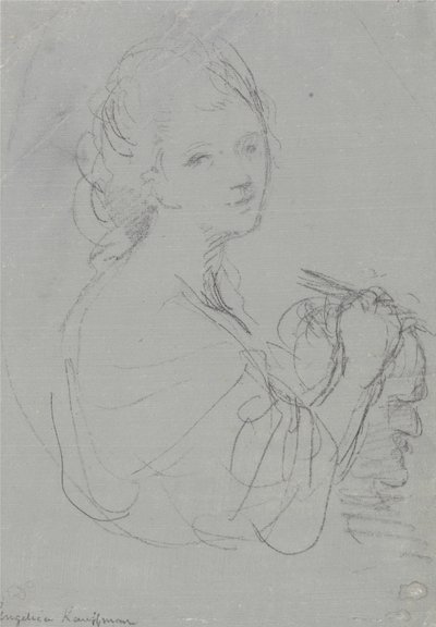 Selvportrett av Angelica Kauffmann