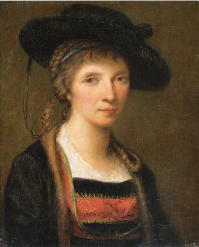 Selvportrett av Angelica Kauffmann