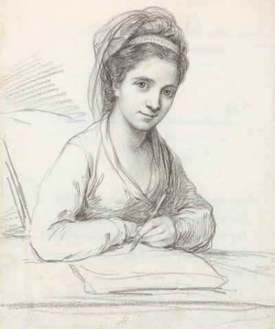 Selvportrett av Angelica Kauffmann