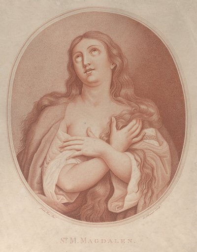 Den hellige Maria Magdalena, 15. januar 1779. av Angelo Albanesi