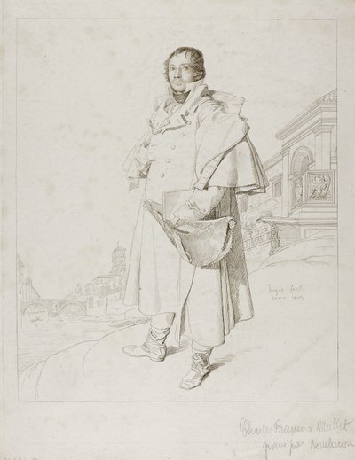 Charles Francois Mallet, ca. 1809 av Angelo Boucheron