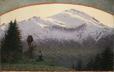 Hei Kveldens Maria, 1910. av Angelo Morbelli