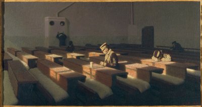 Italia, Venezia, julen til de som er igjen av Angelo Morbelli