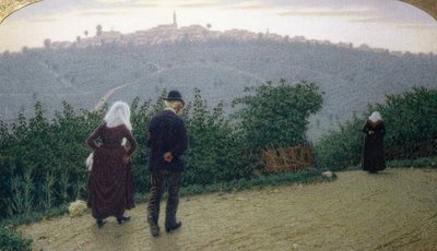 Søndag daggry av Angelo Morbelli