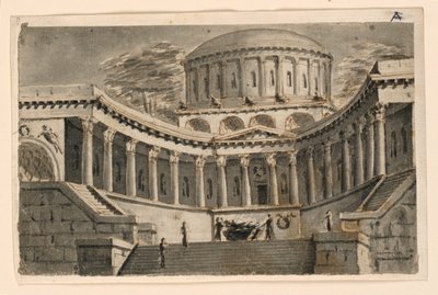Scenedesign, Temple Atrium av Angelo Toselli