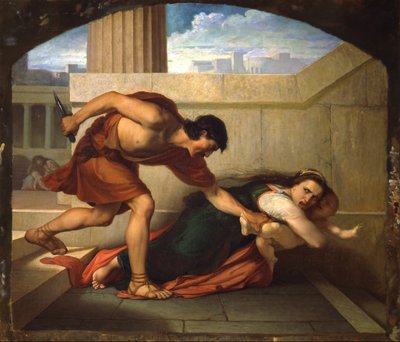 Massakren på de uskyldige, 1860-1861 av Angelo Visconti