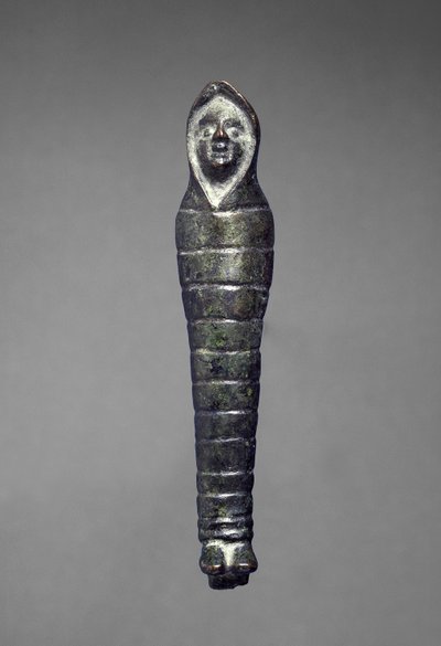 Innhyllet kvinne, funnet på Horncastle (bronse) av Anglo Saxon