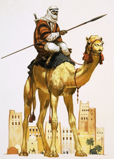 Araber på kamel av Angus McBride