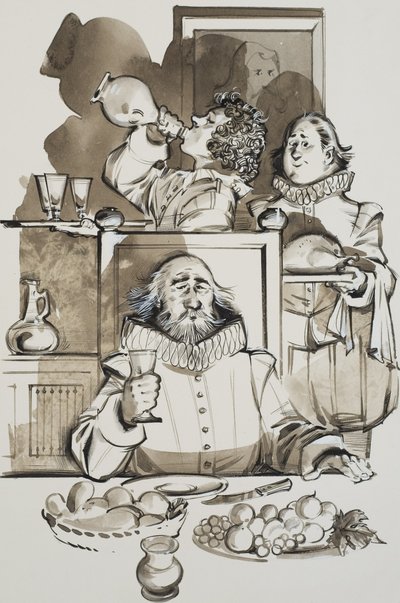 Tjenere (gouache på papir) av Angus McBride