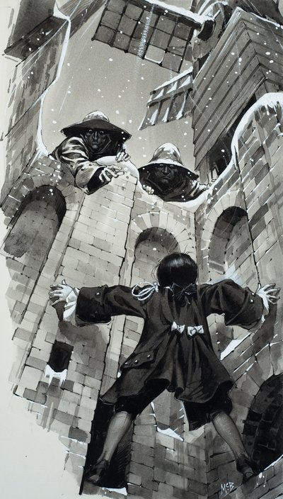 Ventilatorskaft (gouache på papir) av Angus McBride