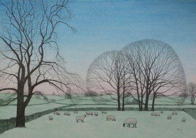 Frostig morgen, 2012 av Anna Phillips