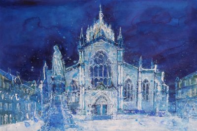 St Giles om natten av Ann Oram