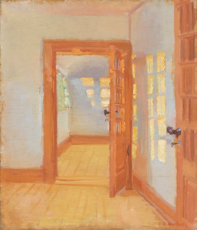 Interiør. Brøndums anneks av Anna Ancher
