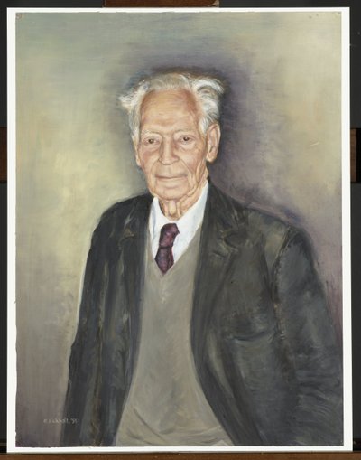Portrett av prof. dr. dr. P. Formijne av Anna Eickholt