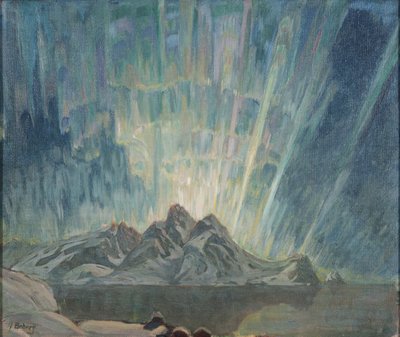 Nordlys. Studie fra Nord-Norge av Anna Katarina Boberg