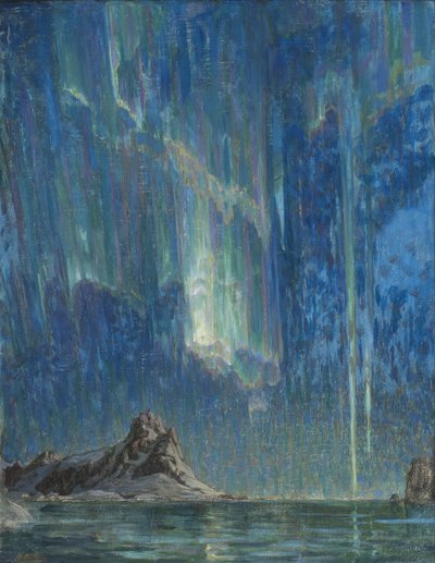 Nordlys. Studie fra Nord-Norge av Anna Katarina Boberg