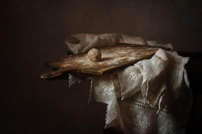 Stemningsfullt, rustikt stilleben av Anna Petina
