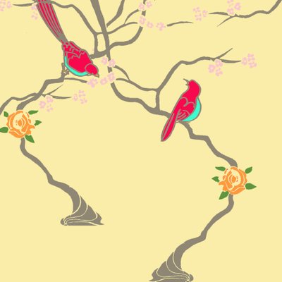 Blossom fugler av Anna Platts