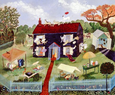Alt må bort, 2006 (akryl) av Anna Pugh