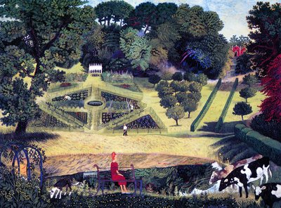 Høysommer Painswick av Anna Pugh