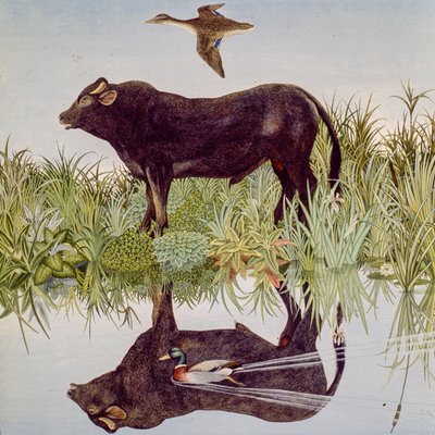 Reflekterende, 2004 (akryl) av Anna Pugh