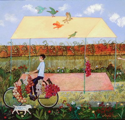 Spesiallevering, 2010 (akryl) av Anna Pugh