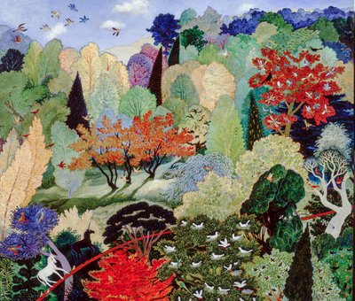 Reirtreet, 2007 (akryl) av Anna Pugh