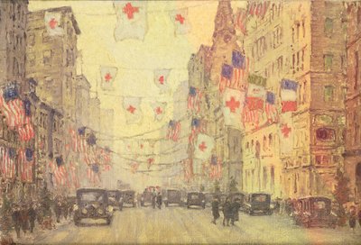 Fifth Avenue i våpenvåpenvinteren av Anna Richards Brewster